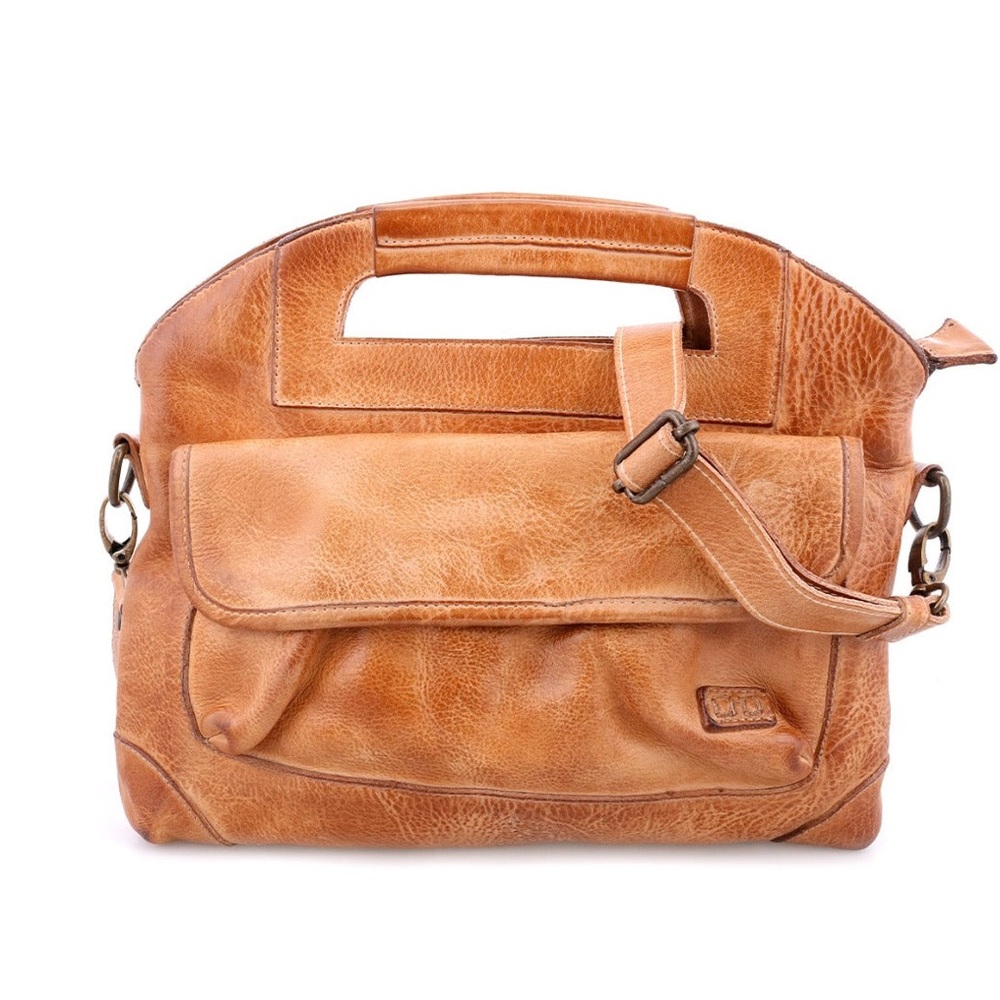 BED|STU Tan Leather Crossbody Bag